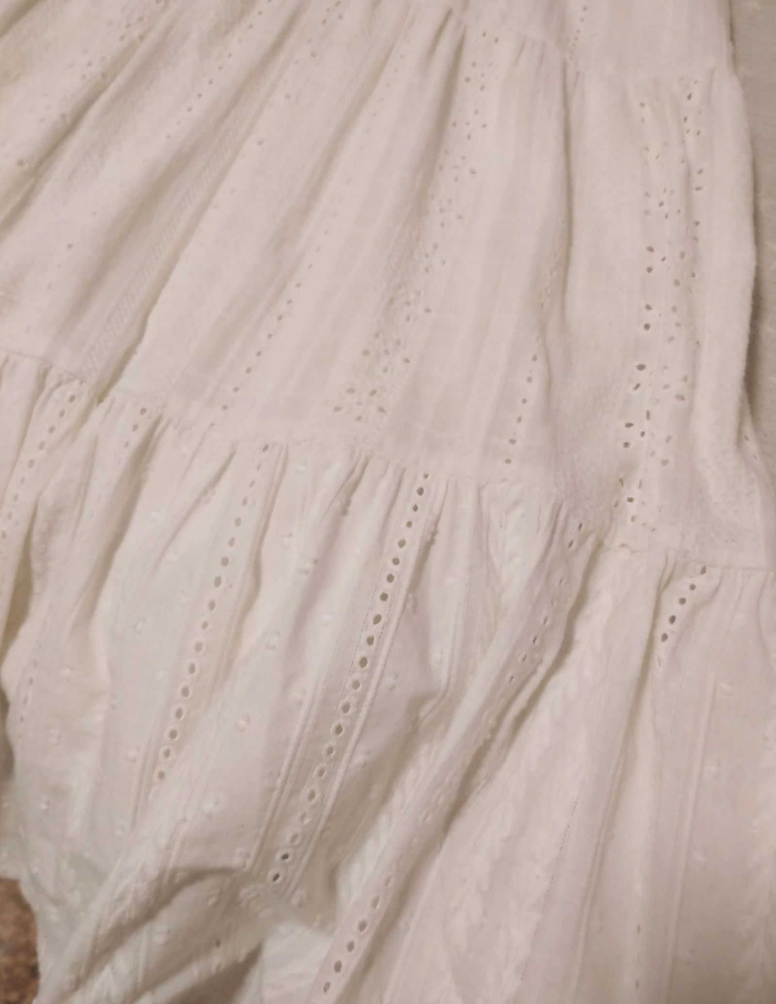 Zara Vestido largo bordado talla 10 – photo 10